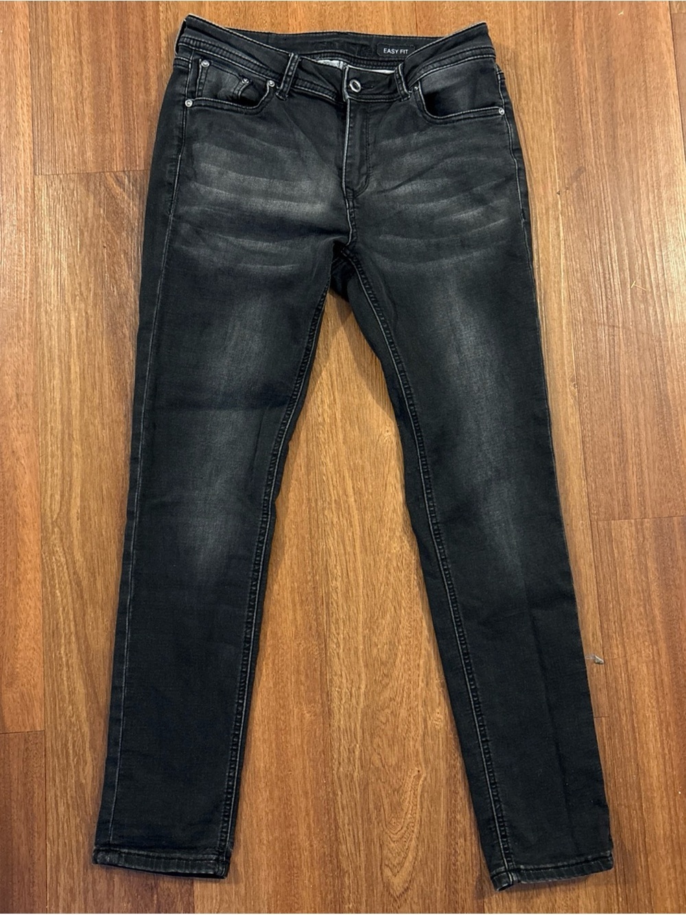 Grace Women's Skinny Washed Black Jeans